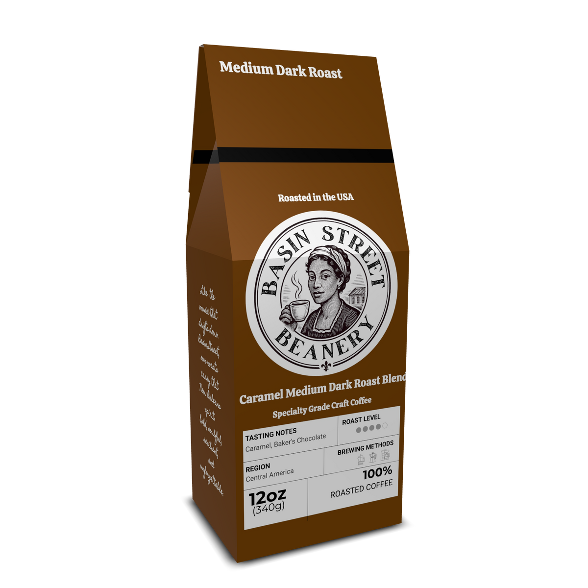 Dark French Roast Blend – Basin Street Beanery